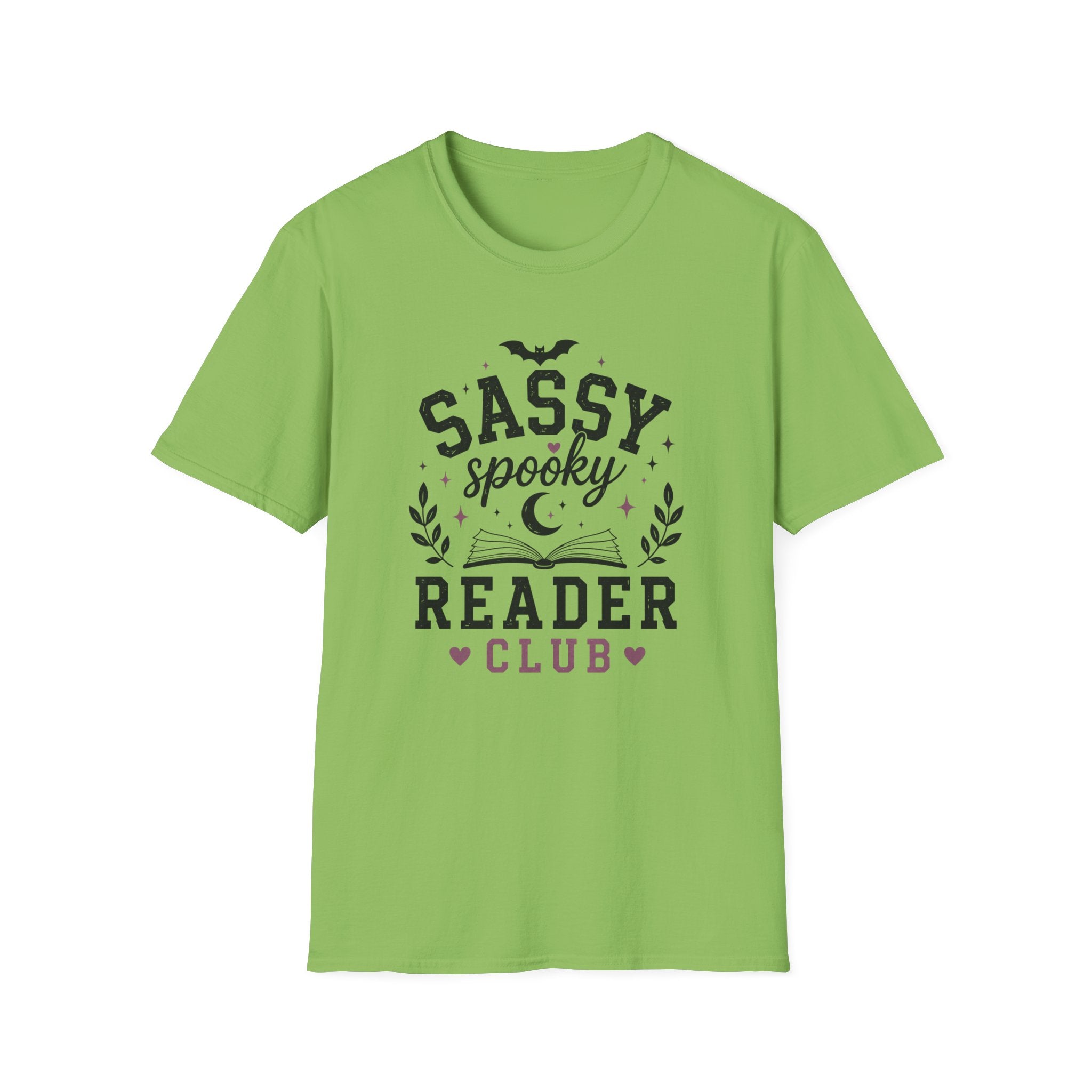 Sassy Spooky Reader Club T-Shirt — Halloween Book Lover Tee
