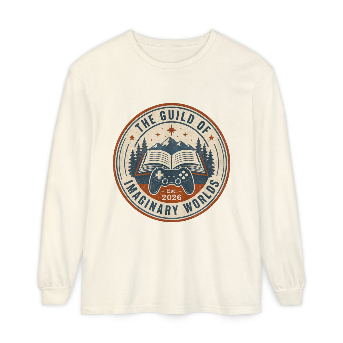 Guild of Imaginary Worlds Vintage Book & Adventure Long Sleeve T-shirt