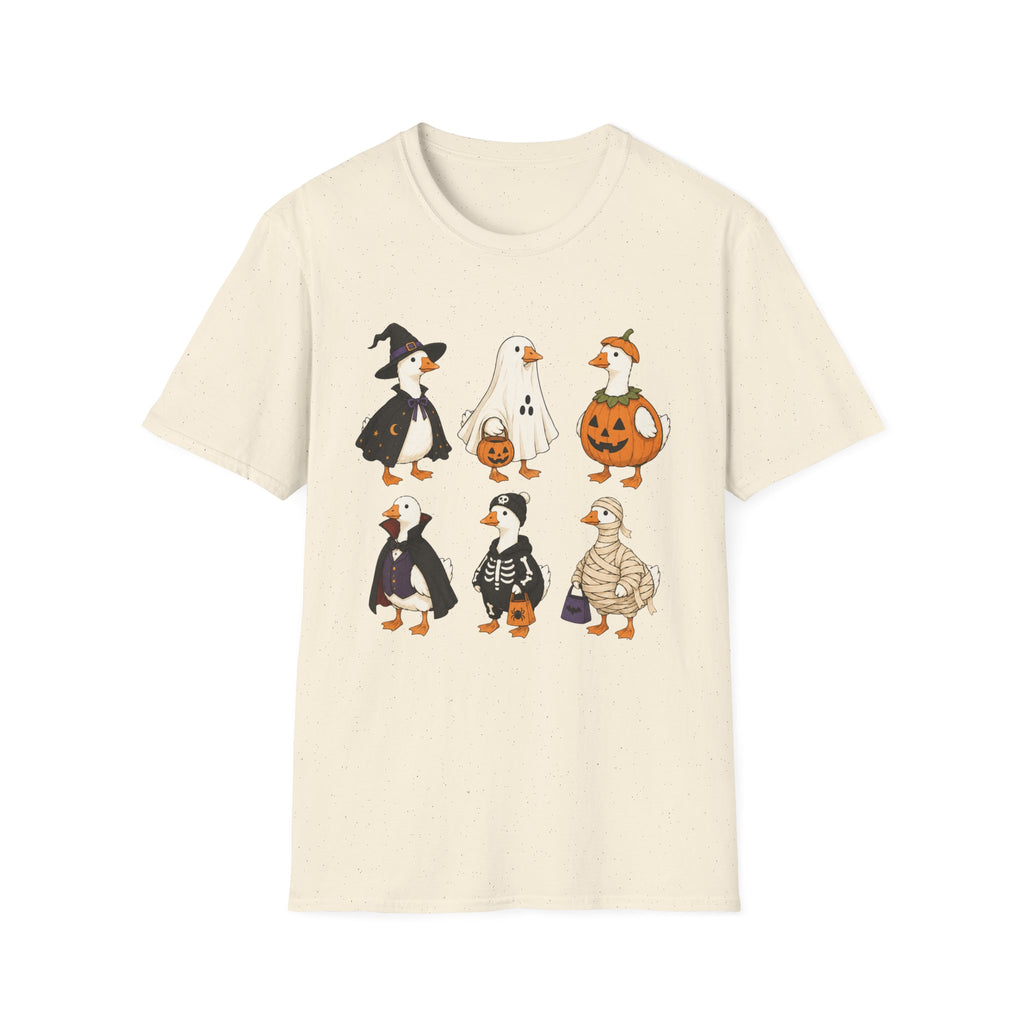 Halloween Duck Costume T-Shirt — Cute Ducks in Witch, Ghost & Pumpkin Outfits
