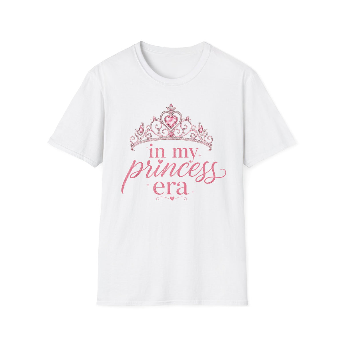 Princess Era T-Shirt — "In My Princess Era" Sparkle Tiara Tee