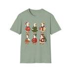 Christmas Geese T-Shirt — Cute Holiday Ducks in Sweaters & Tree Design