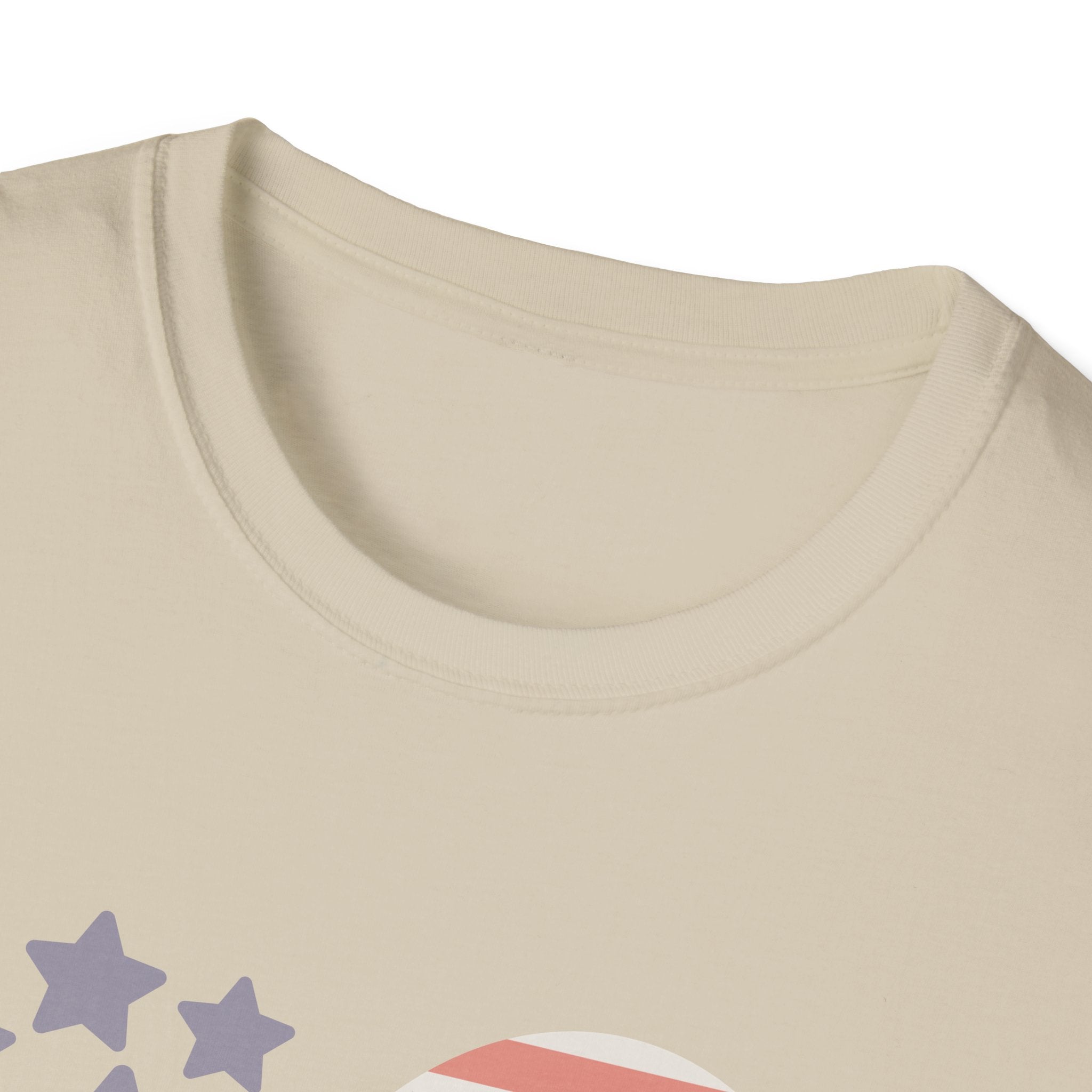 Patriotic America Heart T-Shirt 4th of July USA Graphic Tee