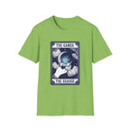 The Gamer The Reader T‑Shirt — Fantasy Dice & Book Illustration Tee