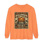 Halloween Time Vintage Jack-O'-Lantern & Ghosts Long Sleeve T-Shirt