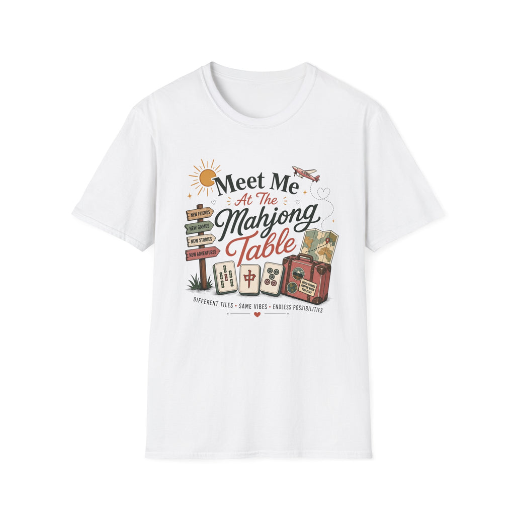 Meet Me at the Mahjong Table Vintage Travel T-Shirt
