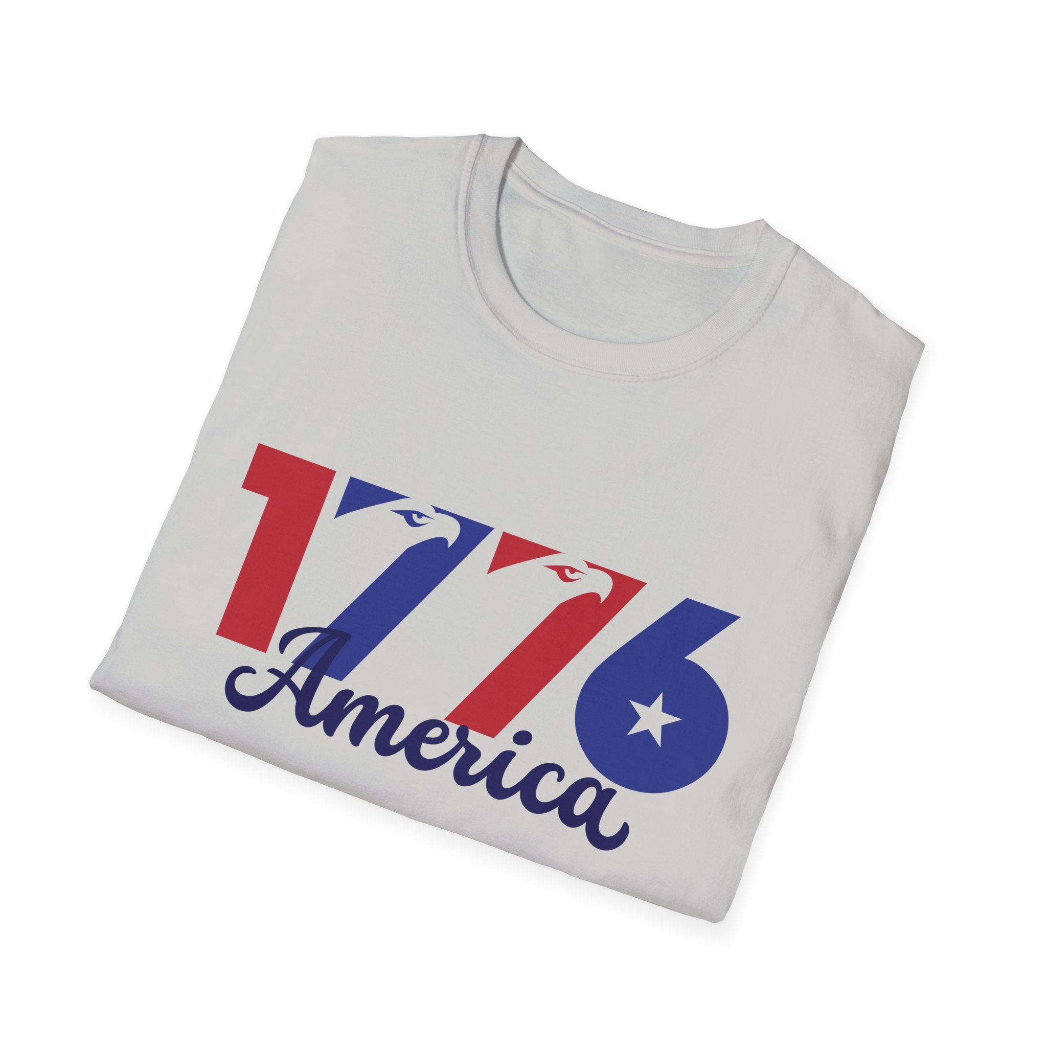 1776 America Patriotic T-Shirt, Vintage USA Independence Day Tee, Retro Fourth of July Graphic Shirt, Americana Celebration Apparel, Freedom Inspired Outfit