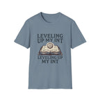 Leveling Up My INT T-Shirt — D20 Dice Gamer RPG Tee