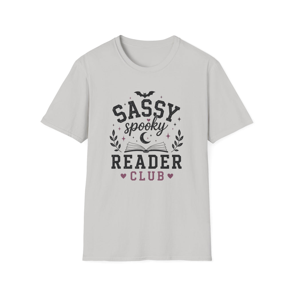 Sassy Spooky Reader Club T-Shirt — Halloween Book Lover Tee