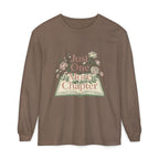 Long Sleeve T-Shirt — “Just One More Chapter” Floral Booklover Design