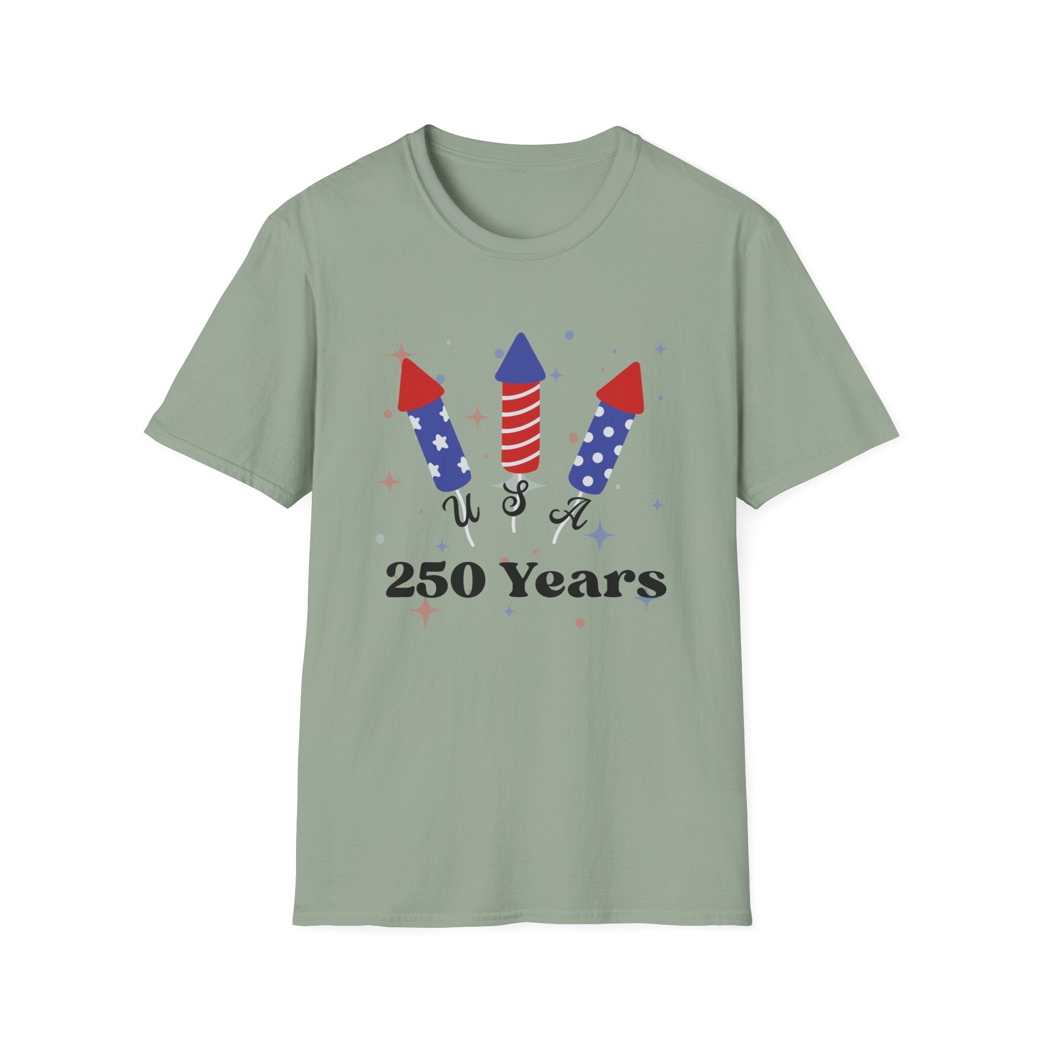 250th America Floral T-Shirt, July 4 1776 2026 Anniversary, Patriotic Flower Shirt, Birthday Gift, Cottagecore 4th of July