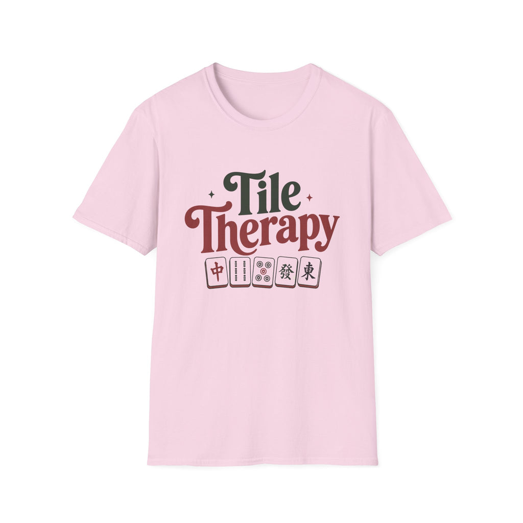 Tile Therapy Mahjong T‑Shirt