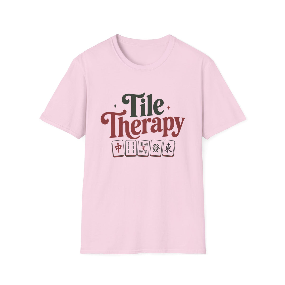 Tile Therapy Mahjong T‑Shirt