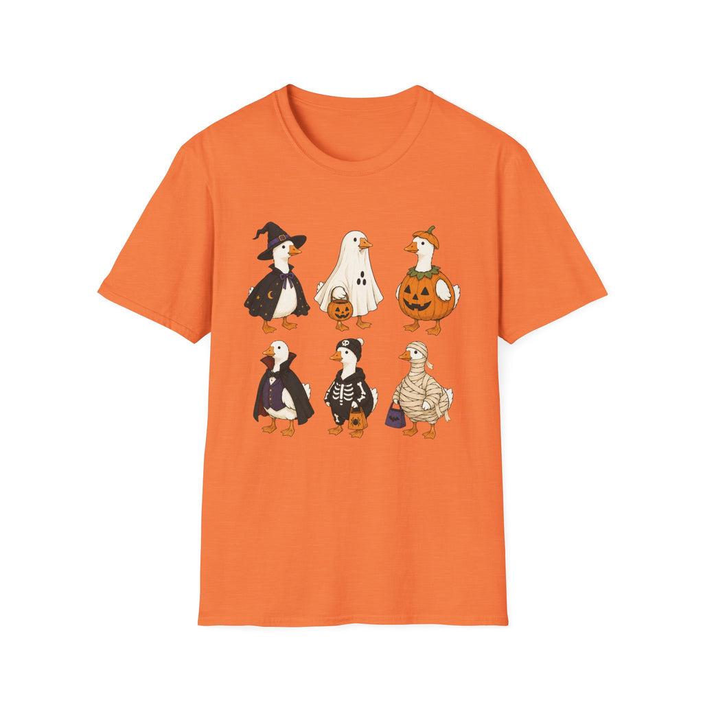 Halloween Duck Costume T-Shirt — Cute Ducks in Witch, Ghost & Pumpkin Outfits