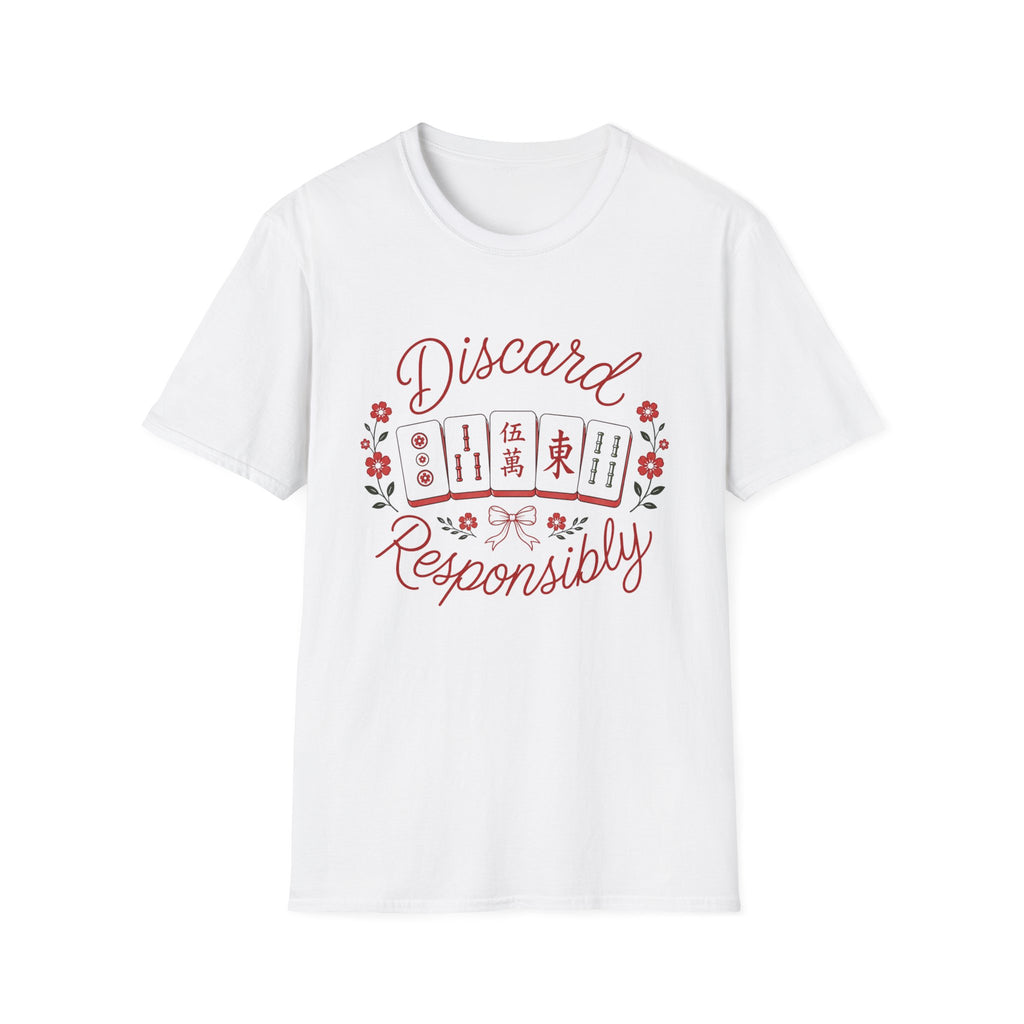 Mahjong 'Discard Responsibly' T-Shirt