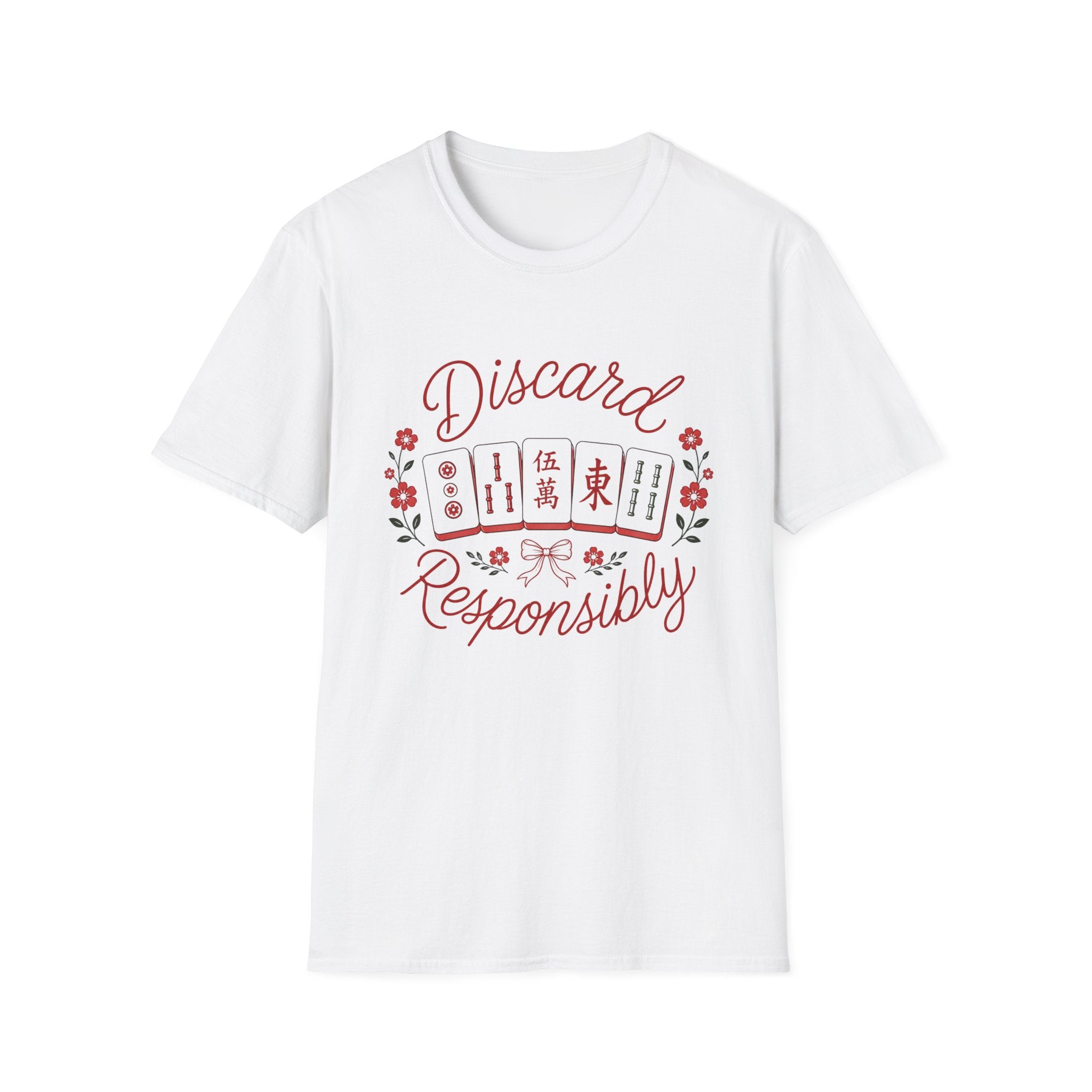 Mahjong 'Discard Responsibly' T-Shirt