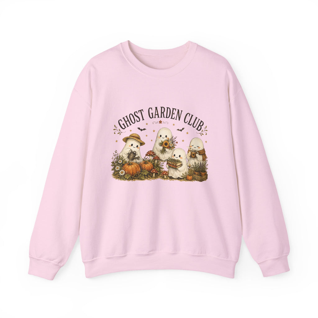 Ghost Garden Club Autumn Fall Crewneck Sweatshirt