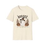 BooGee Halloween Ghost T-Shirt — Cute Witch Hat Fall Tee for Spooky Season