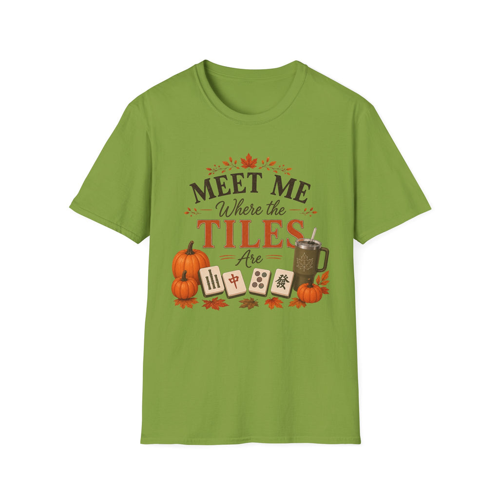 Meet Me Where the Tiles Are Fall T‑Shirt