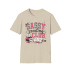 Sassy Reading Club T-Shirt — Playful Pink Book Lover Tee