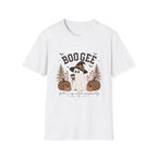 BooGee Halloween Ghost T-Shirt — Cute Witch Hat Fall Tee for Spooky Season
