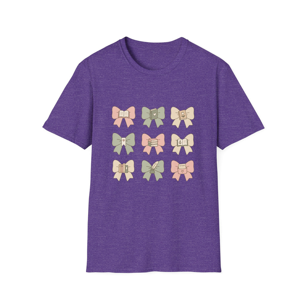 Bow Pattern T‑Shirt — Cute Pastel Bows Graphic Tee