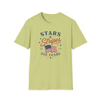 Stars and Stripes 250 Years Tee, EST 1776 USA Shirt, Red White Blue Flag Graphic Top, Patriotic American Heritage Outfit T-Shirt