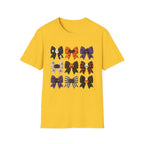 Halloween Bow Graphic T-Shirt — Cute Spooky Bows & Icons
