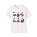 Christmas Geese T-Shirt — Cute Holiday Ducks in Sweaters & Tree Design
