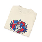 Patriotic Book Lover T-Shirt, Americana Reading Graphic Tee, Retro Library Shirt, Fourth of July Books Design, Cute Teacher Reader Apparel T-Shirt