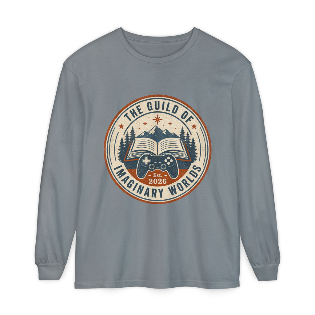 Guild of Imaginary Worlds Vintage Book & Adventure Long Sleeve T-shirt