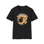 We Ride at Dawn Witch Tee — Halloween Moon Witch T-Shirt