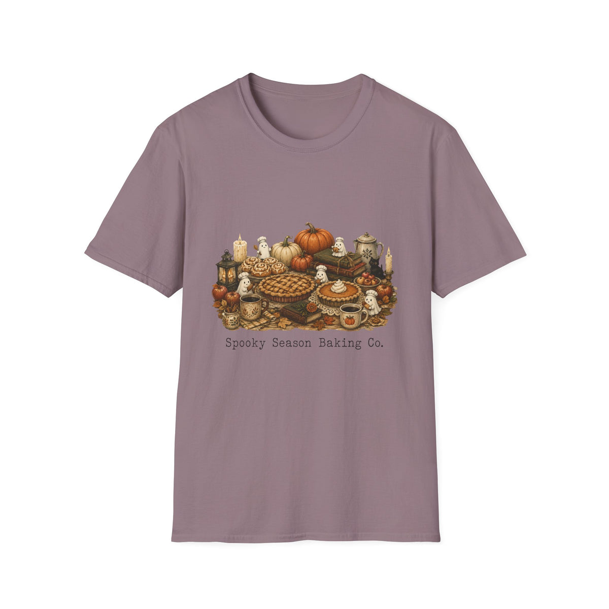 Autumn Baking Crew T‑Shirt — Pumpkin Pie & Cozy Fall Dessert Design