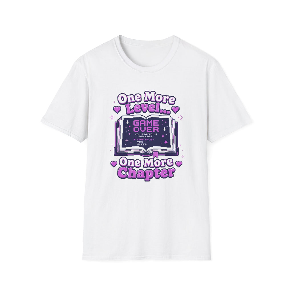 One More Level Gamer Tee — "One More Level... Game Over" Retro Gaming T‑Shirt
