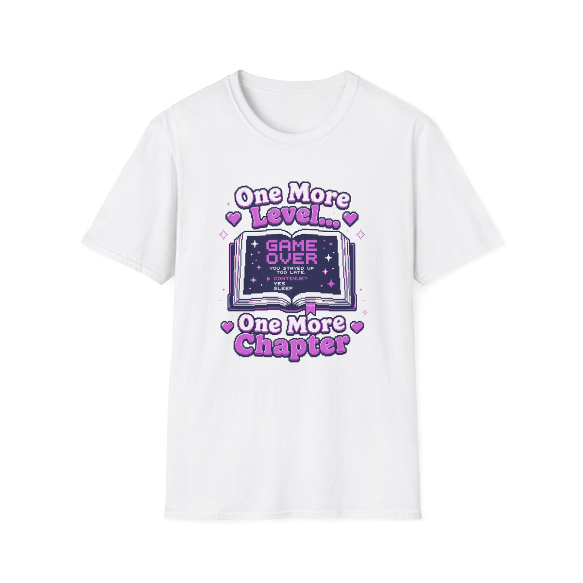 One More Level Gamer Tee — "One More Level... Game Over" Retro Gaming T‑Shirt