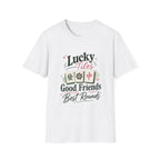 Lucky Tiles Good Friends, Best Rounds - Mahjong T-Shirt
