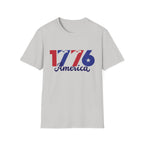 1776 America Patriotic T-Shirt, Vintage USA Independence Day Tee, Retro Fourth of July Graphic Shirt, Americana Celebration Apparel, Freedom Inspired Outfit