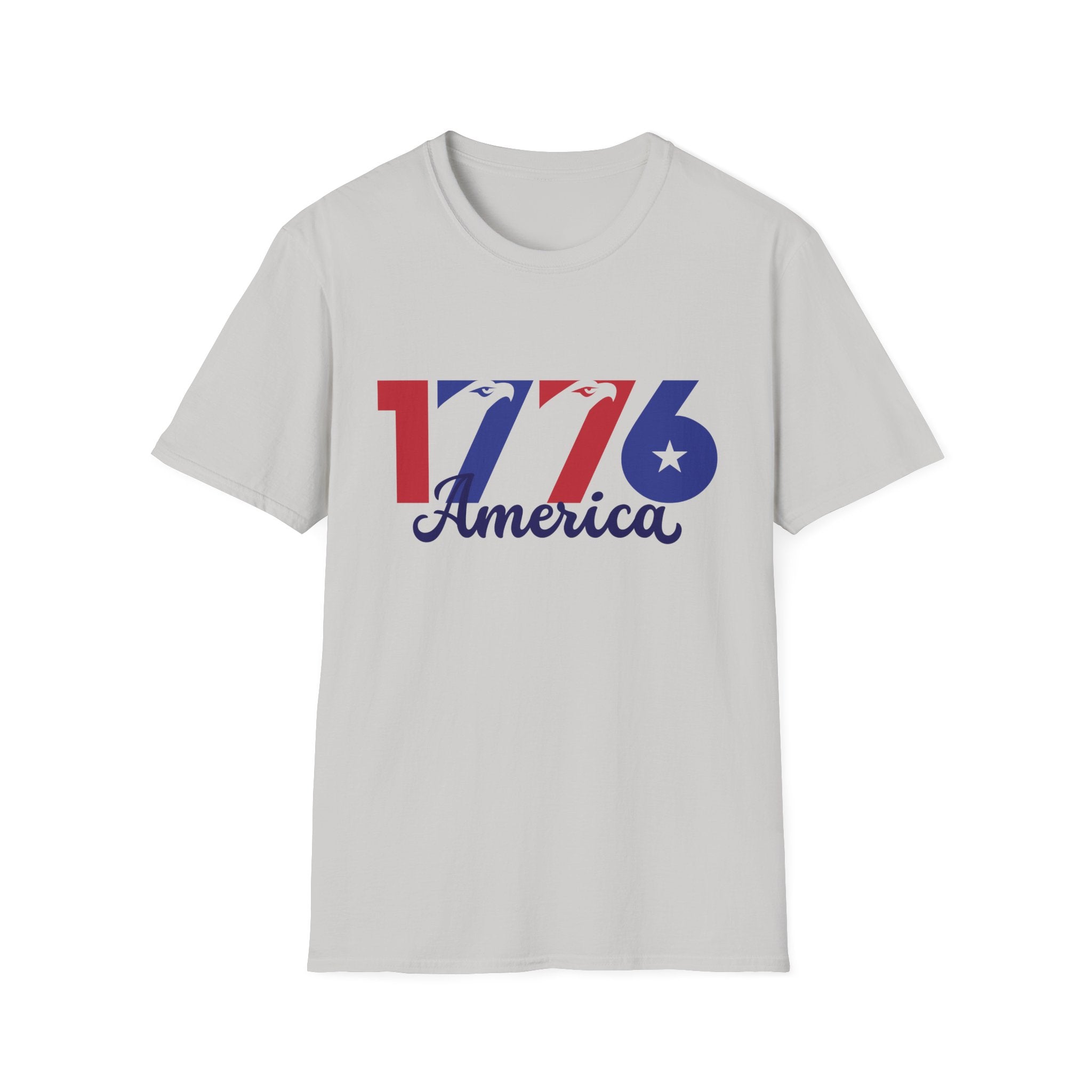 1776 America Patriotic T-Shirt, Vintage USA Independence Day Tee, Retro Fourth of July Graphic Shirt, Americana Celebration Apparel, Freedom Inspired Outfit
