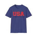 USA 250 Years Shirt 1776 2026, America 250th Anniversary T-Shirt, Varsity Style Patriotic Tee, Fourth of July Gift, Classic USA Bold Letter Shirt