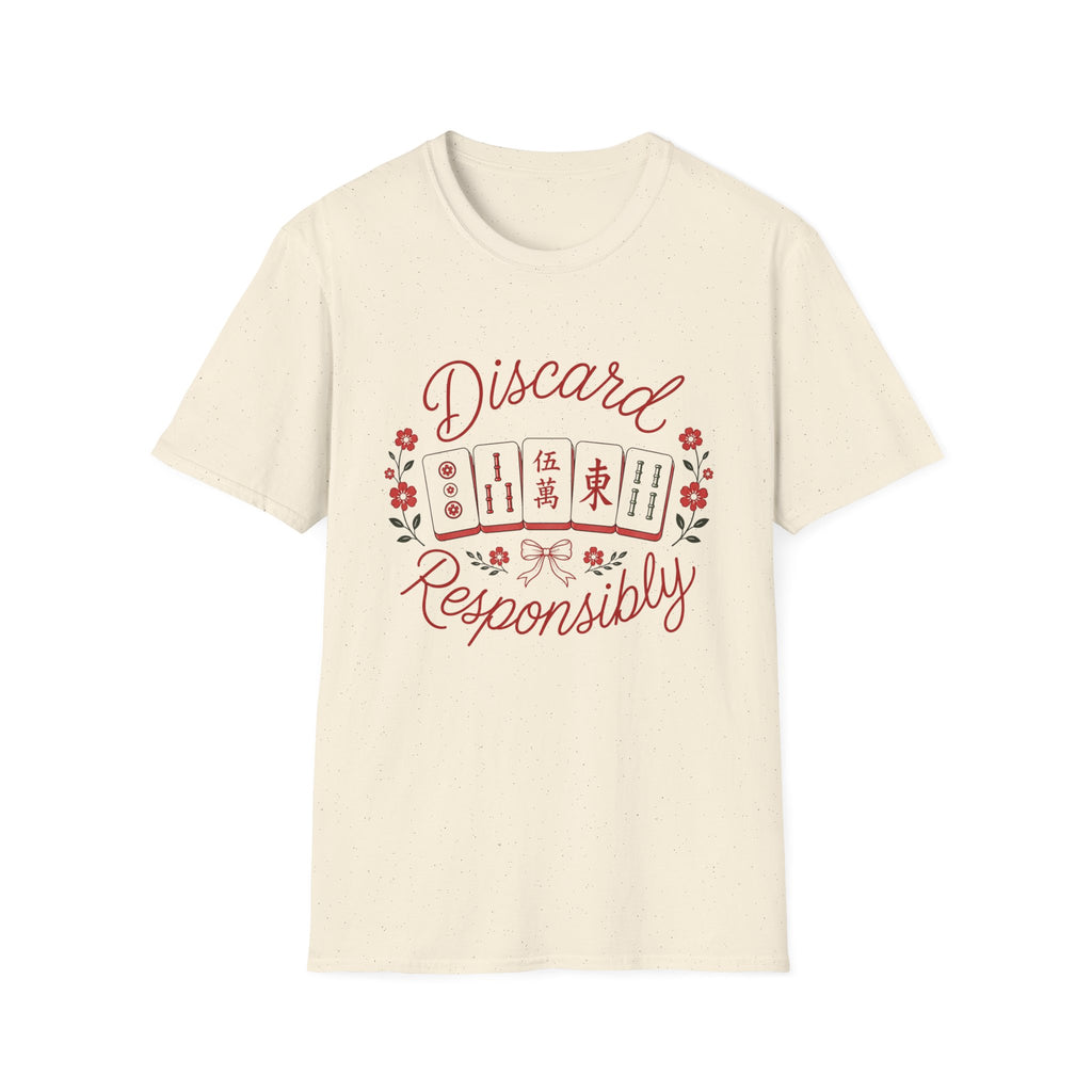 Mahjong 'Discard Responsibly' T-Shirt