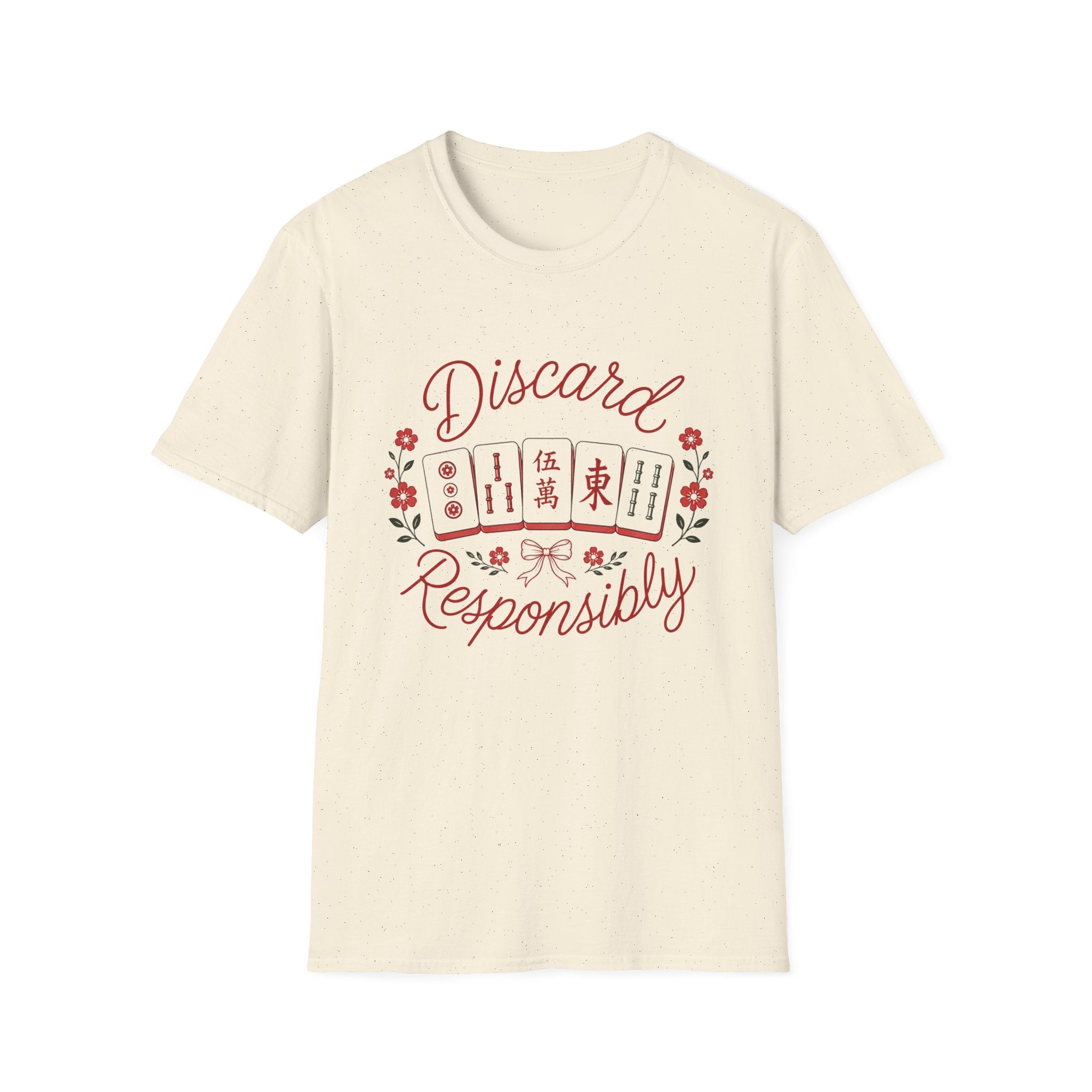 Mahjong 'Discard Responsibly' T-Shirt