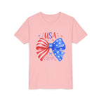 Cousin Crew Patriotic Tee, Red White Blue USA Shirt, Fun Family Celebration Graphic Top, Fourth of July Outfit Youth Short Sleeve Tee