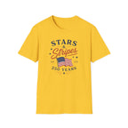 Stars and Stripes 250 Years Tee, EST 1776 USA Shirt, Red White Blue Flag Graphic Top, Patriotic American Heritage Outfit T-Shirt