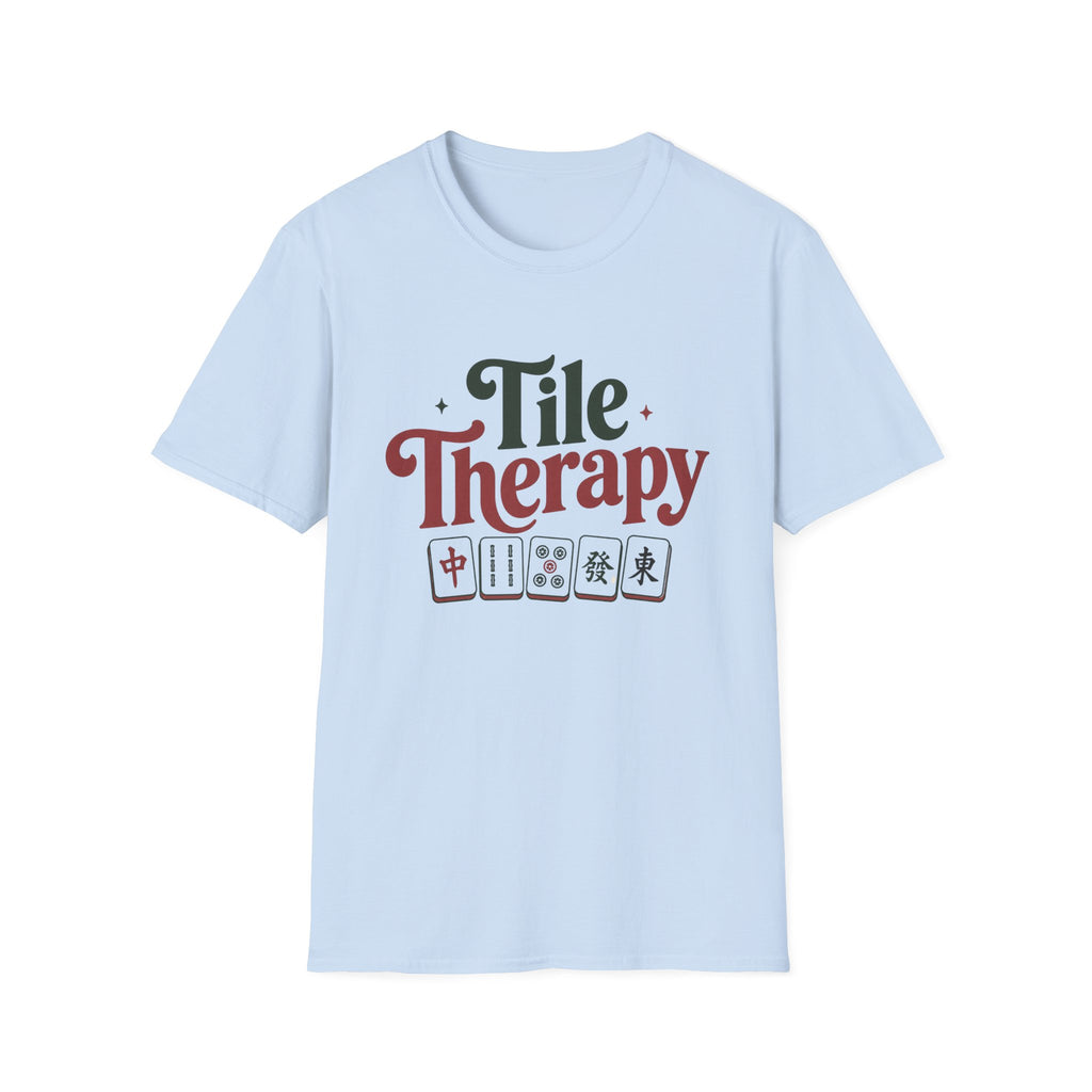 Tile Therapy Mahjong T‑Shirt
