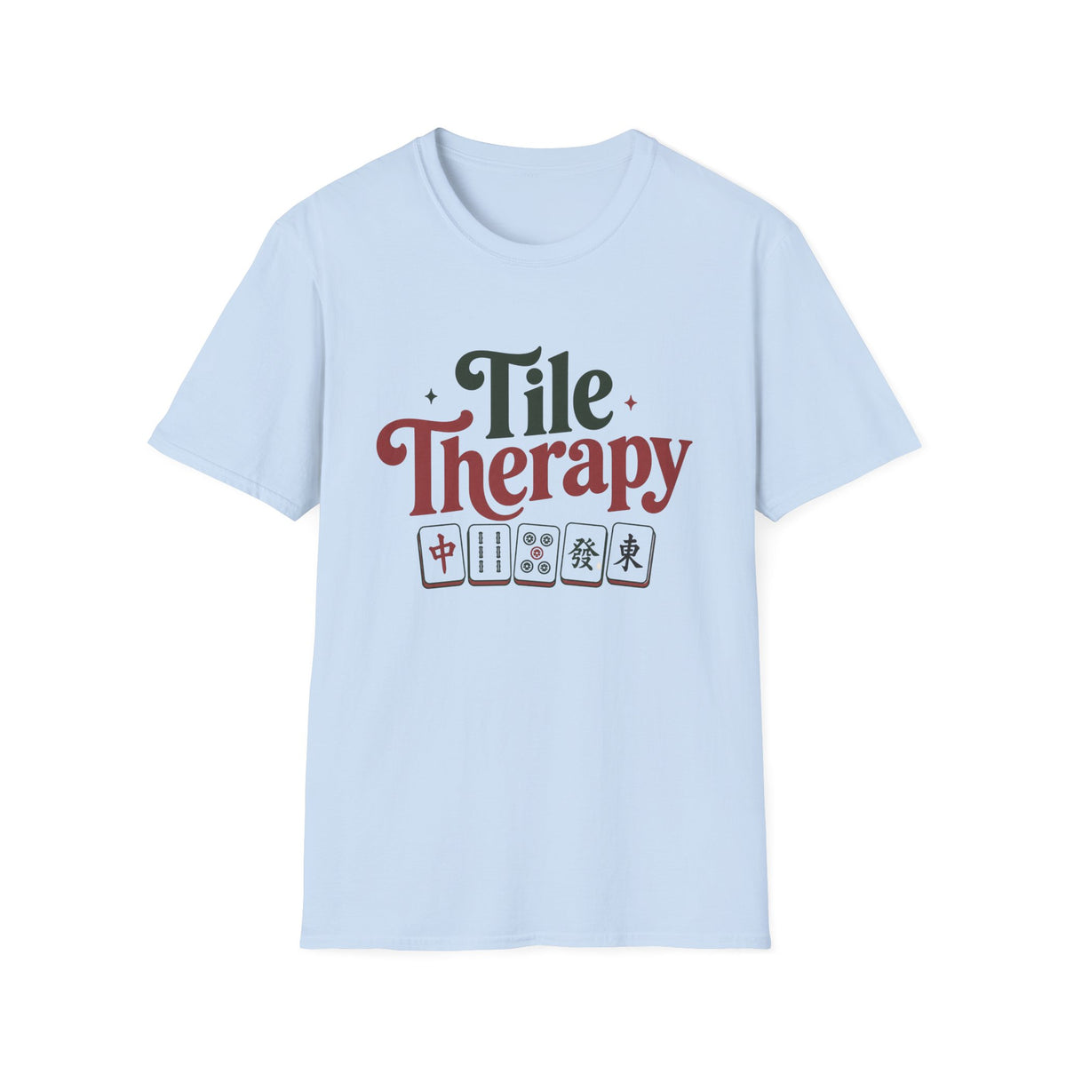 Tile Therapy Mahjong T‑Shirt