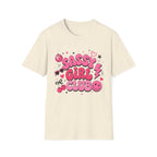Sassy Girl Club T-Shirt — Retro Pink Bubble Letter Graphic Tee