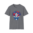 Patriotic Book Lover T-Shirt, Americana Reading Graphic Tee, Retro Library Shirt, Fourth of July Books Design, Cute Teacher Reader Apparel T-Shirt