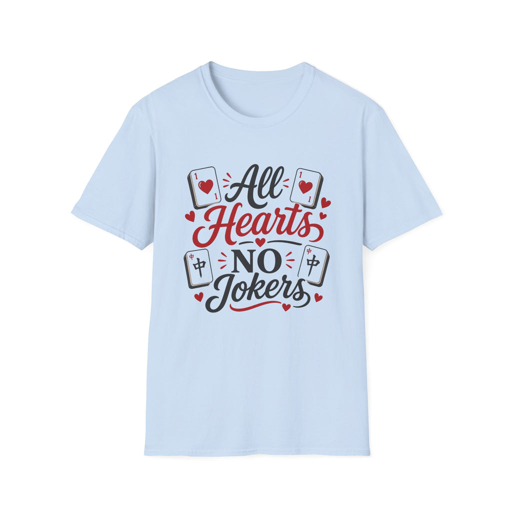 All Hearts No Jokers Mahjong T-Shirt