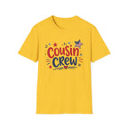 Patriotic Cousin Crew T-Shirt | American Flag Star Graphic Tee, Fourth Of July Family Matching Holiday Top