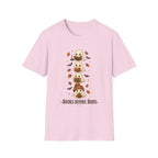 Ghost Stack T‑Shirt — "Books Before Boos" Cute Halloween Reading Tee