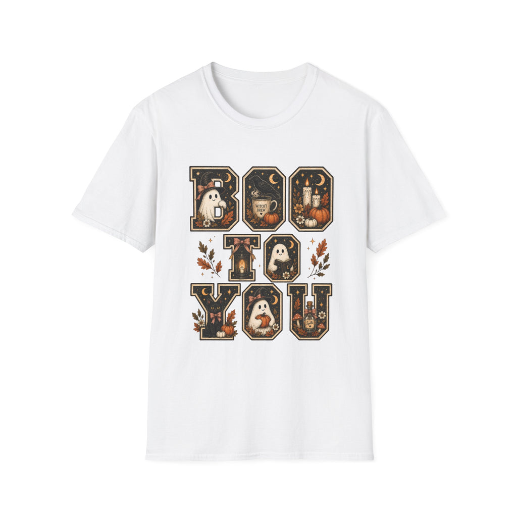 Boo to You T-Shirt — Cute Halloween Ghost Graphic Tee